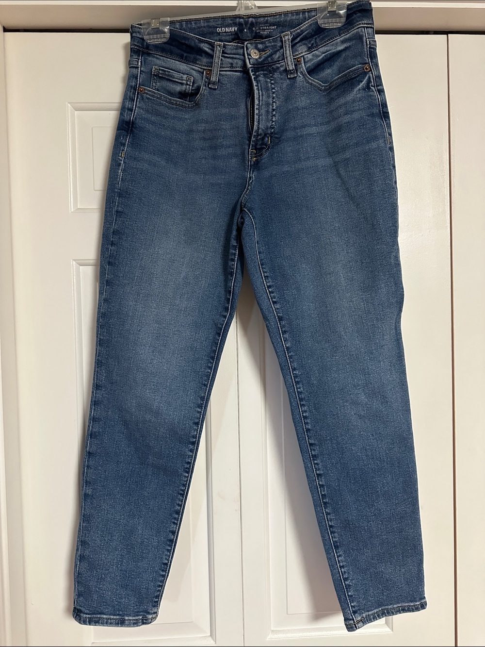 Old Navy Women's Medium Blue Boyfriend Jeans